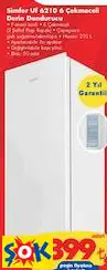 SİMFER UF 6210 6 ÇEKMECELİ DERİN DONDURUCU SİMFER UF 6210 6 ÇEKMECELİ DERİN DONDURUCU